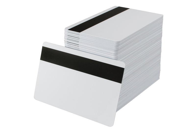 easyIDea Pack of 500 White CR80 PVC Cards with Hi-Co Magnetic Stripe | 30 Mil - Not Encoded - Image 3